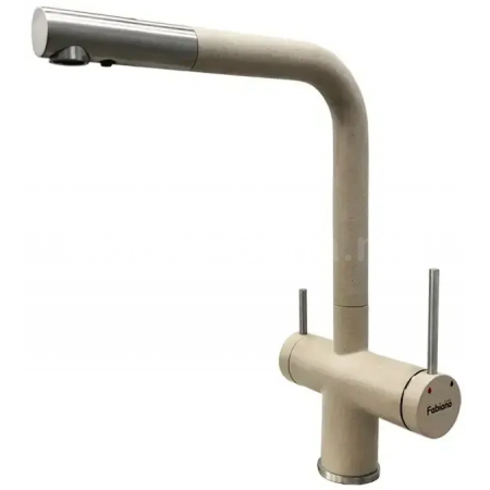 Кухонный смеситель Fabiano FKM 3114 SS Biege A-21